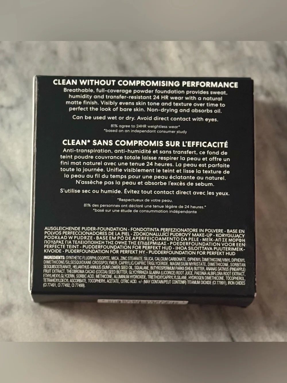 BareMinerals Barepro 24H Skin Perfecting Matte Powder Foundation Light 25 NIB